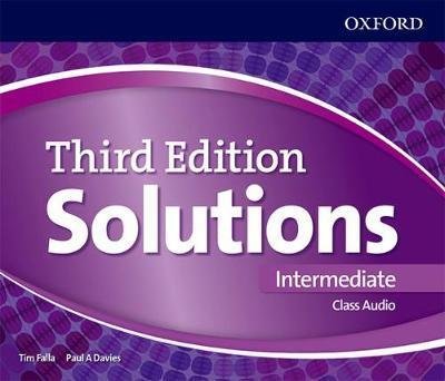 Cover for Paul Davies · Solutions: Intermediate: Class Audio CDs - Solutions (Audiobook (CD)) [3 Revised edition] (2017)