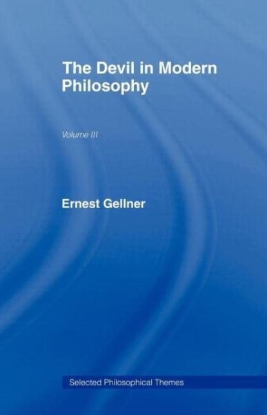 Cover for Ernest Gellner · The Devil in Modern Philosophy (Paperback Book) (2007)
