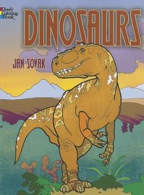 Cover for Jan Sovak · Dinosaurs Coloring Book (Pocketbok) [Green edition] (2014)