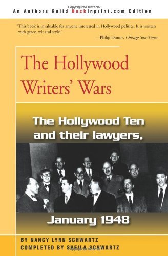 Cover for Sheila Schwartz · The Hollywood Writers' Wars (Paperback Book) (2001)