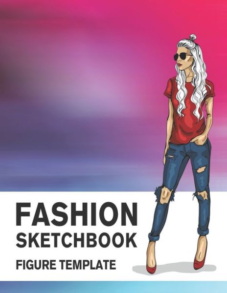 Cover for Lance Derrick · Fashion Sketchbook Figure Template (Paperback Book) (2019)