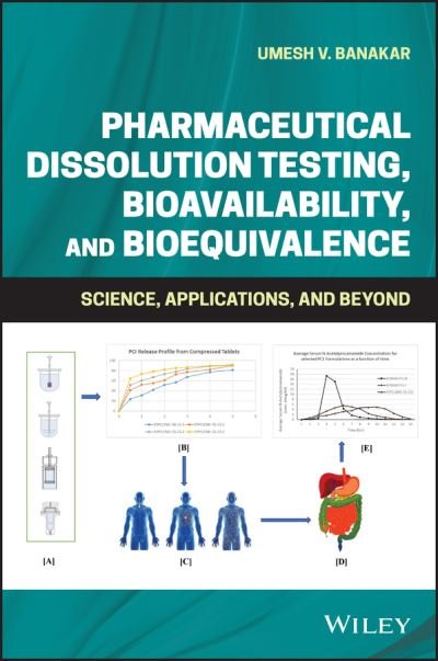 Cover for Umesh V. Banakar · Pharmaceutical Dissolution Testing, Bioavailability, and Bioequivalence: Science, Applications, and Beyond (Hardcover Book) (2022)