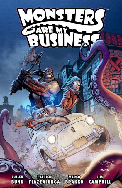 Cover for Cullen Bunn · Monsters Are My Business (Pocketbok) (2024)