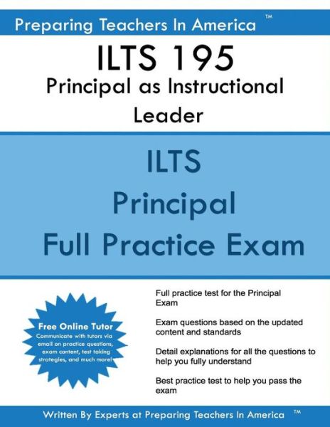 Cover for Preparing Teachers in America · Ilts 195 Principal as Instructional Leader (Paperback Book) (2017)