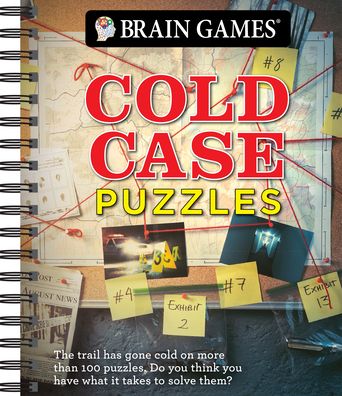 Cover for Publications International Ltd. · Brain Games - Cold Case Puzzles (Spiral Book) (2019)