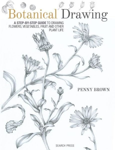 Botanical Drawing: A Step-by-Step Guide to Drawing Flowers, Vegetables, Fruit and Other Plant Life - Penny Brown - Libros - Search Press Ltd - 9781782212607 - 2018