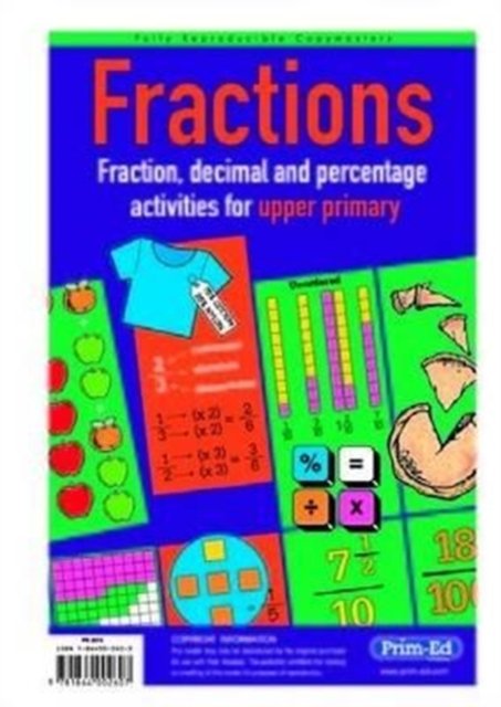 Cover for Prim-Ed Publishing · Fractions (Upper) (Pocketbok) [New edition] (1996)
