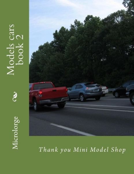 Cover for Mini Model Shop · Models cars book 2 (Paperback Book) (2018)