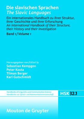 Die Slavischen Sprachen / the Slavic Languages (Handbucher Zur Sprach- Und Kommunikationswissenschaft/ Handbooks of Linguistics and Communication Science) (German Edition) - Tilman Berger - Books - De Gruyter Mouton - 9783110156607 - November 16, 2009