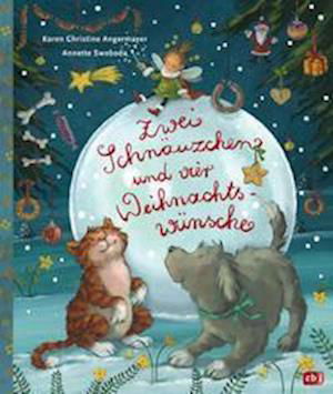 Cover for Karen Christine Angermayer · Zwei Schnäuzchen und vier Weihnachtswünsche (Hardcover bog) (2021)