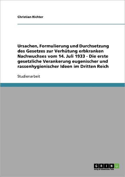 VIPS im zukünftigen Elearningbe - Richter - Livros - Grin Verlag Gmbh - 9783638728607 - 10 de agosto de 2007