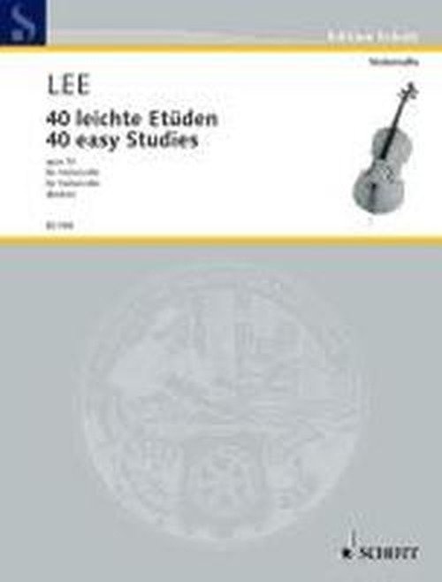 Cover for Sebastian Lee · 40 Easy Studies Op 70 (Paperback Book) (1985)