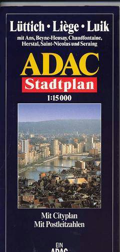 Cover for ADAC Verlag · ADAC Stadtplan: Liege (Book) (2001)