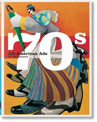 Cover for Steven Heller · All-American Ads of the 70s (Inbunden Bok) [Multilingual edition] (2022)