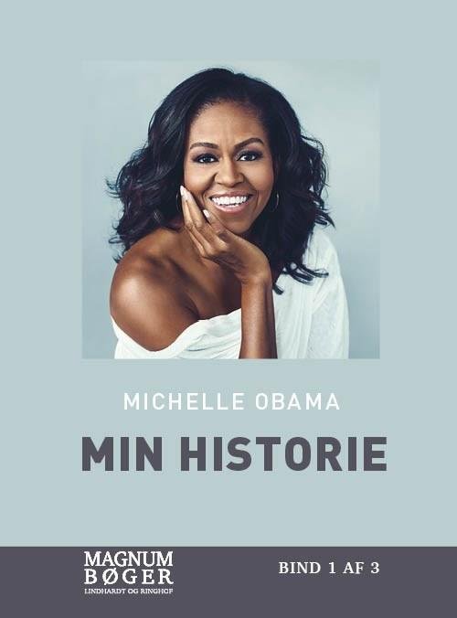 Cover for Michelle Obama · Min historie (Storskrift) (Bound Book) [2.º edición] (2019)