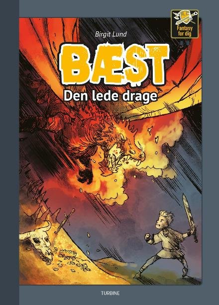 Cover for Birgit Lund · Fantasy for dig: Bæst - den lede drage (Gebundenes Buch) [1. Ausgabe] (2018)