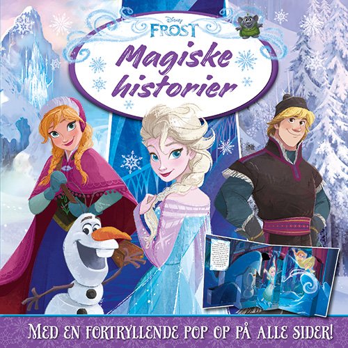 Cover for Disney pop op: Disney pop op - Frost - Magiske historier (Cardboard Book) [1e uitgave] (2022)
