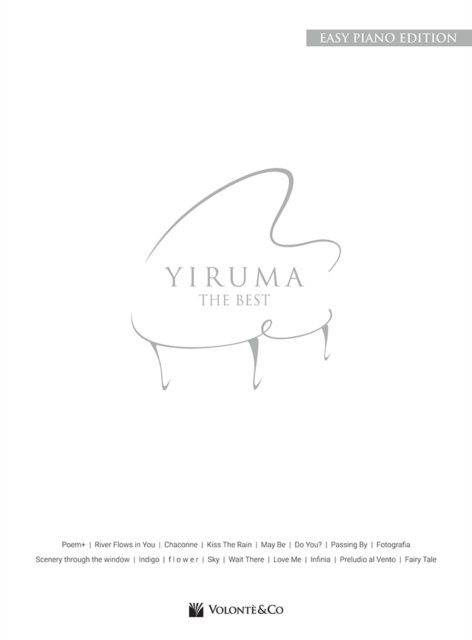Cover for Yiruma The Best - Easy Piano Edition (Sheet music) (2022)