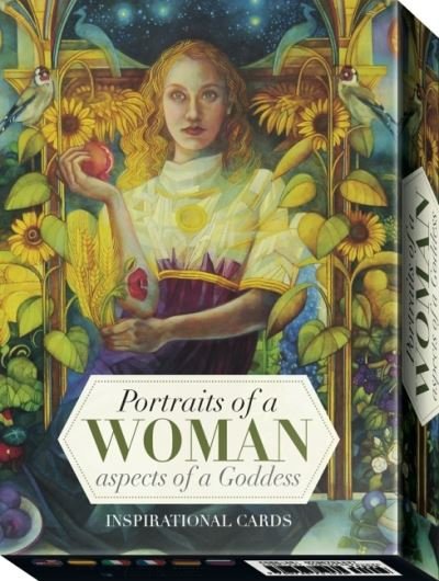 Cover for Minetti, Riccardo (Riccardo Minetti) · Portraits of a Woman, Aspects of a Goddess: Inspirational Cards (Flashcards) (2022)