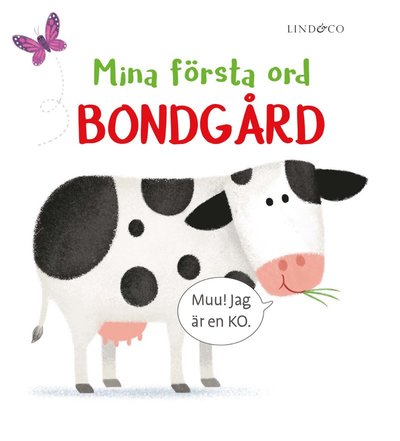 Cover for Matthew Oldham · Mina första ord : Bondgård (Kartongbok) (2022)