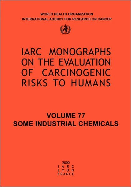Cover for The International Agency for Research on Cancer · Some Industrial Chemicals Vol 60 (Iarc Monographs on the Evaluation of the Carcinogenic Risks to Humans) (Pocketbok) (1994)