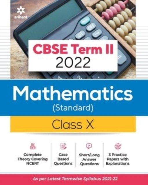 Cover for Kumar Vishal Mehta · CBSE Term II Mathematics Standard 10th (Pocketbok) (2021)