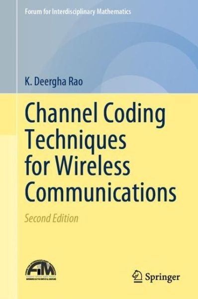 Cover for Rao · Channel Coding Techniques for Wireless Communications (Bog) [2nd ed. 2019 edition] (2019)