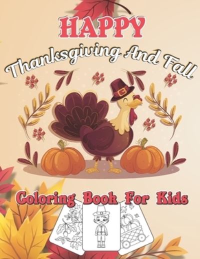 Cover for Moyo Publishing · Happy Thanksgiving And Fall Coloring Book For Kids (Paperback Book) (2020)