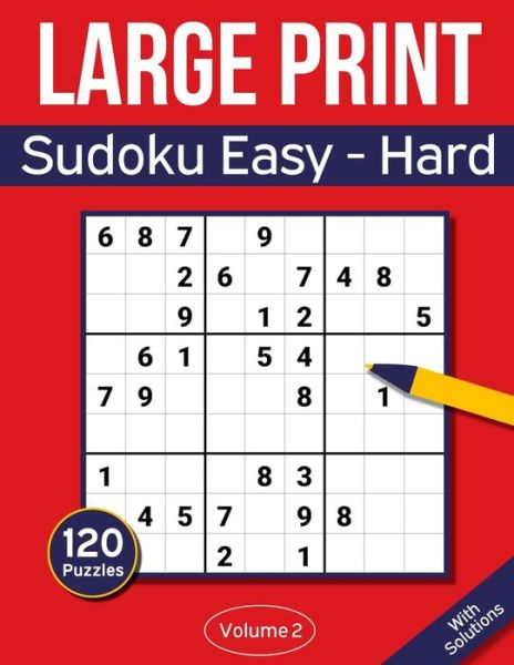 Cover for Rosenbladt · Sudoku Large Print Easy to Hard (Pocketbok) (2020)