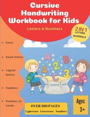 Cover for H Zari · Cursive Handwriting workbook for kids (Paperback Bog) (2020)