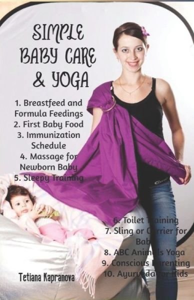 Cover for Tetiana Kapranova · Simple Baby Care &amp; Yoga (Paperback Book) (2020)