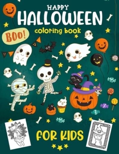 Happy Halloween Coloring Book for kids - Cody - Boeken - Independently Published - 9798696456607 - 11 oktober 2020