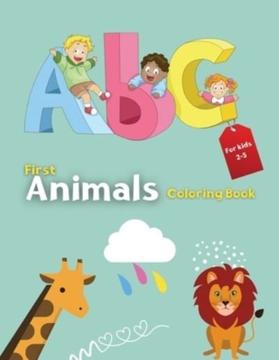 ABC Animals Coloring Book for Kids Ages 2-5 - Taha Coloring - Boeken - Independently Published - 9798717869607 - 6 maart 2021