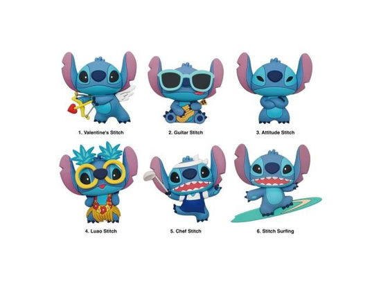 Lilo & Stitch 3D 3D Magnete Series 2 Display (12) (Zabawki) (2024)