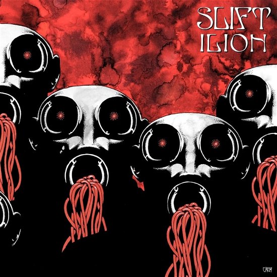 Cover for Slift · Ilion (Loser Edition Blackened Red Marble Vinyl) (LP) (2024)