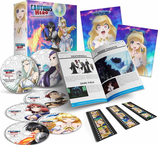 Cover for Combo Pack · Cautious Hero: The Hero Is Overpowered but Overly Cautious - The Complete Series (Limited Edition) [Blu-ray+DVD+Digital] (Blu-ray/DVD) (2020)