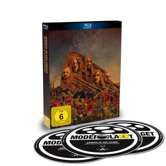 Cover for Opeth · Garden of Titans: Live At Red Rocks Amphitheatre (Blu-ray/CD) [Limited edition] (2018)