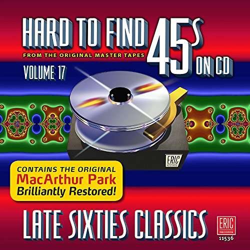 Cover for Hard to Find 45s on CD V17: Late Sixties / Var (CD) (2017)