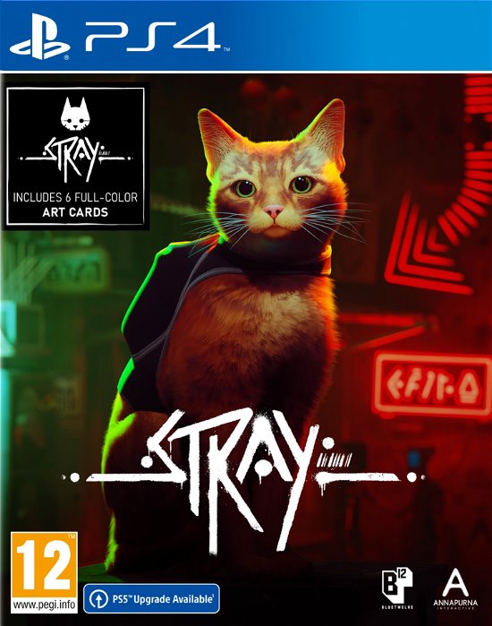 Cover for Iam8bit · Stray (playstation 4) (PS4) (2022)