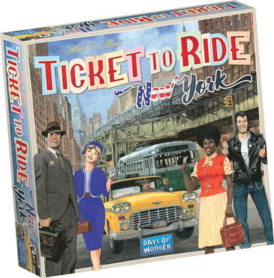 Ticket To Ride New York -  - Board game -  - 0824968209608 - March 14, 2018