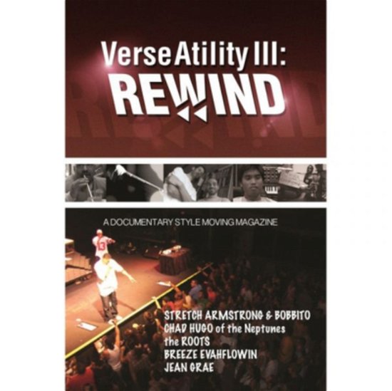Cover for Verseatility Iii: Rewind (DVD) (2018)