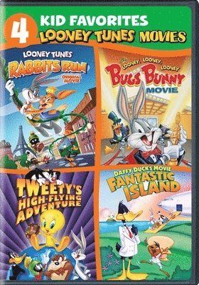 Cover for DVD · 4 Kid Favorites: Looney Tunes Movies (DVD) (2020)