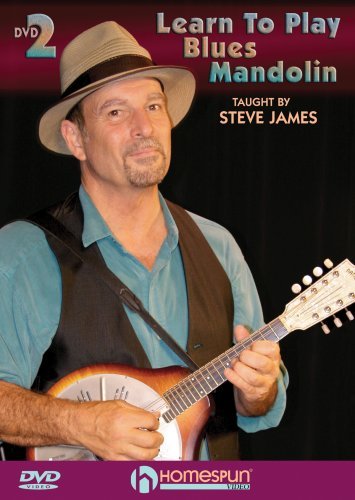 Learn to Play Blues Mandolin 2 - Steve James - Film - ESSENTIAL JAZZ CLASSICS - 0884088237608 - 26. februar 2008