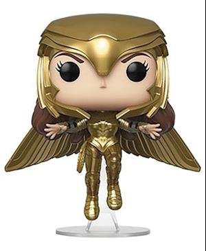 Cover for Funko Pop! Heroes: · Funko Pop! Wonder Woman 1984 - Gold Armour Flying Pose (MERCH) (2020)