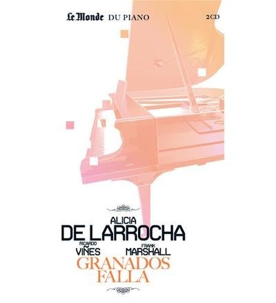 Cover for Alicia De Larrocha · Alicia De Larrocha: Granados, Falla (2 Cd+Book) (CD)