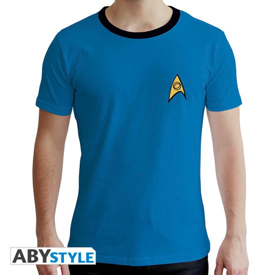 Cover for T-Shirt Männer · STAR TREK - Tshirt Crew man SS white - premium (MERCH) (2019)