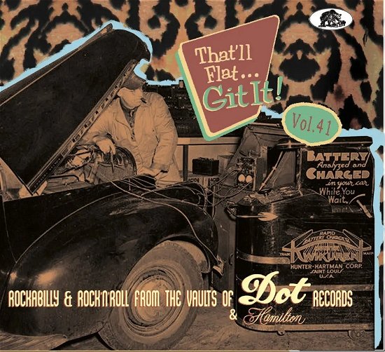 Cover for That'll Flat Git It! Vol. 41: Rockabilly / Various · That'll Flat Git It! 41 (CD) (2023)
