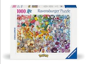 Cover for Ravensburger · Pokémon Challenge Puzzle Group (1000 Teile) (Toys) (2024)