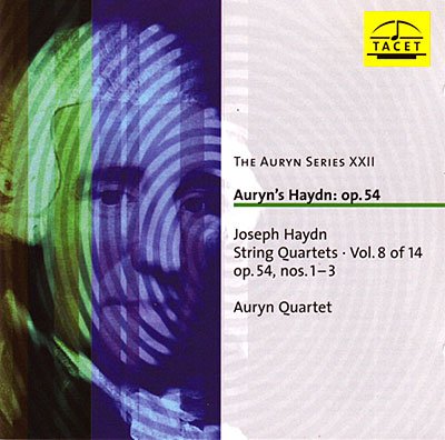 Cover for Haydn / Auryn Quartet · Auryn Series 22: Auryns Haydn Op 54 (CD) (2009)
