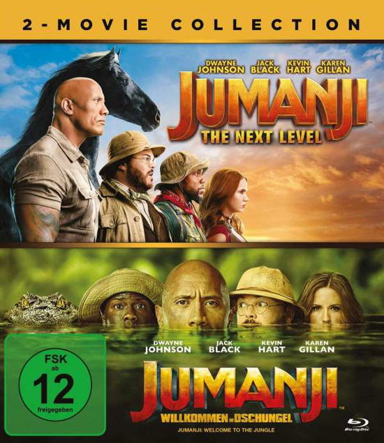 Jumanji: The Next Level / Jumanji: Willkommen Im Dschungel (2 Blu-rays) - Movie - Elokuva -  - 4030521757608 - torstai 23. huhtikuuta 2020